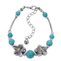 Bacelet bleu turquoise